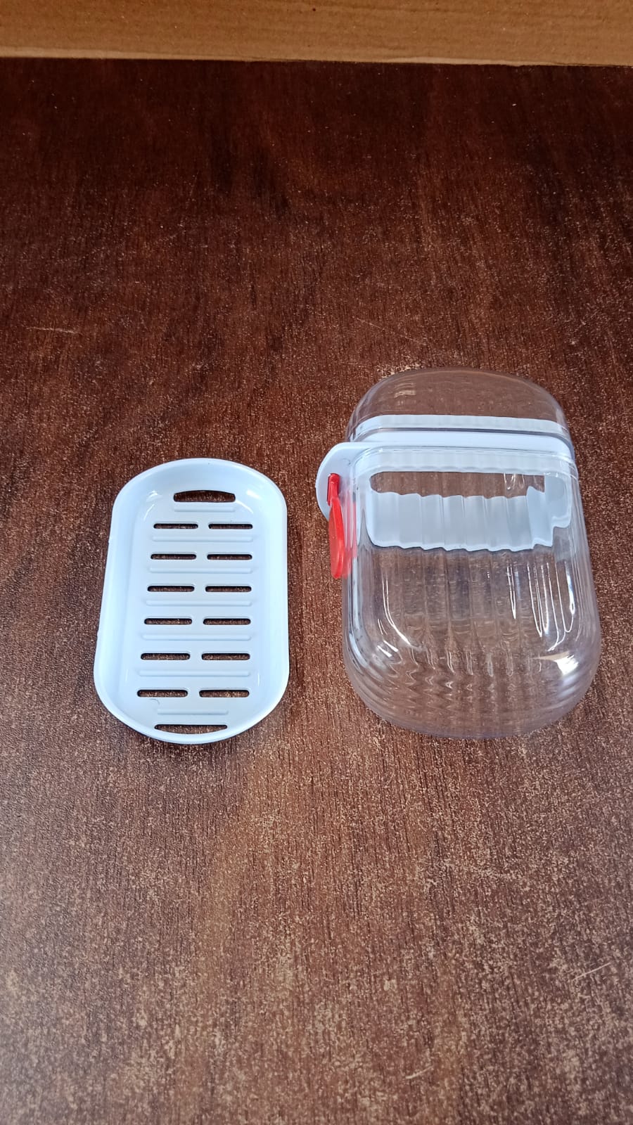 Multifunctional Soap Box with Drain Tray and Lock Clip, Sabudani (1 Pc) Multifunctional Soap Box with Drain Tray and Lock Clip, Sabudani (1 Pc)